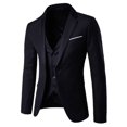 thumbnail image 2 of Men‘S Suit Slim 3-Piece Suit R Business Wedding Party Jacket Vest & Pants, 2 of 5