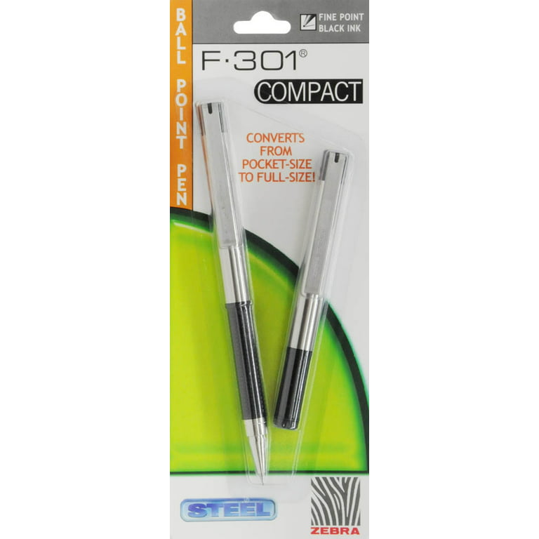 Zebra F-301 Black Fine Point Retractable Ballpoint Pens - Shop