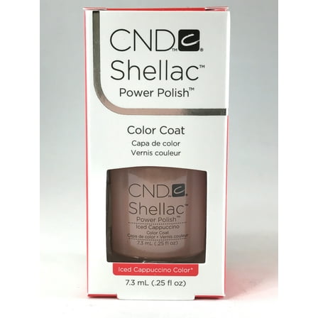 CND Creative Nail Design SHELLAC Gel Polish .25oz/7.3mL - Iced Cappuccino
