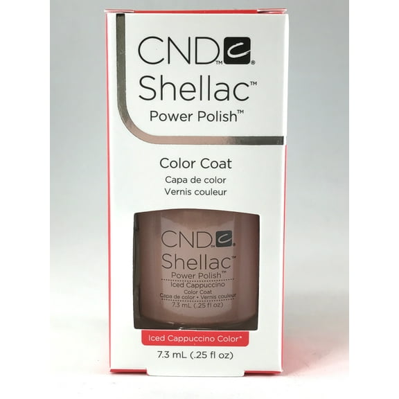 CND Creative Nail Design SHELLAC Gel Polish .25oz/7.3mL - Iced Cappuccino