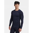 thumbnail image 2 of Reebok Men's and Big Men's Kinetic Compression Long Sleeve Top, Sizes XS-5XL, 2 of 10