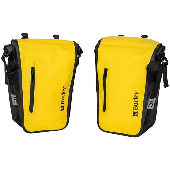 Burley Coho Pannier Set - 22L/Pair, Yellow