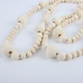 thumbnail image 6 of 2 in 1 Wood Bead Garland with String Lights, 7 Ft Farmhouse Home Decor Natural Garland Boho Decorations for Rustic Country Home, Nursery Room, Office Decoration, 6 of 7