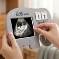 thumbnail image 6 of New Mom Gifts, Gender Reveal Gift, New Mom Gifts - Pregnancy Announcements Ba By Gender Reveal Gifts - Love At First Heartbeat Sonogram Picture Frame for Standard 4" X 3" Ultrasound Photo, C, 6 of 8