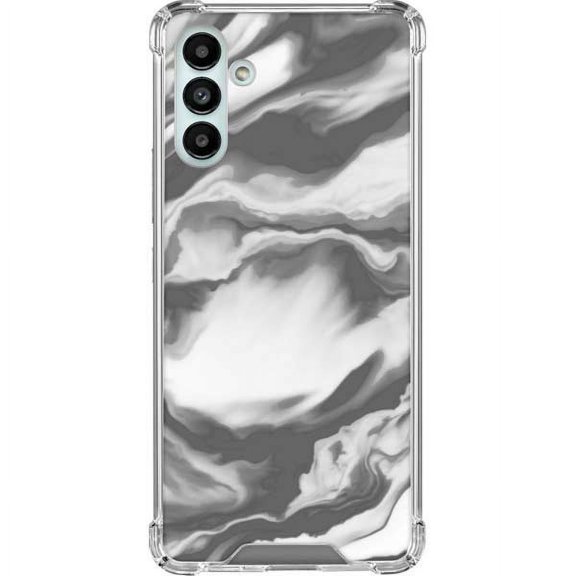 Skinit Marble Grey Marble Ink Galaxy A13 5G Clear Case