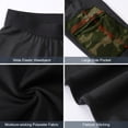 thumbnail image 2 of Pack de 2 pantalones de compresión para hombre, secado rápido, deportes, fitness, entrenamiento, 2 of 7