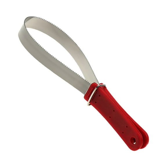 Horse Hair Brushes Double Sided Shedding Plate Stainless Steel Shedder Scraper Horse Shedding Grooming Tool for Horse