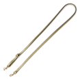 thumbnail image 3 of VanEnjoy Full Grain Leather Adjustable Replacement Cross Body Purse Shoulder Strap, 1/2â€ Width, Adjustable Length 25â€-51â€ (Gold), 3 of 4