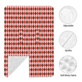 thumbnail image 4 of Car Seat Cover Baby, Red and Brown Squares Baby Car Seat Cover for Baby Boys Girls Newborn , Infant Car Seat Canopy Cover Nursing Breastfeeding Cover Warm Blanket, 4 of 7
