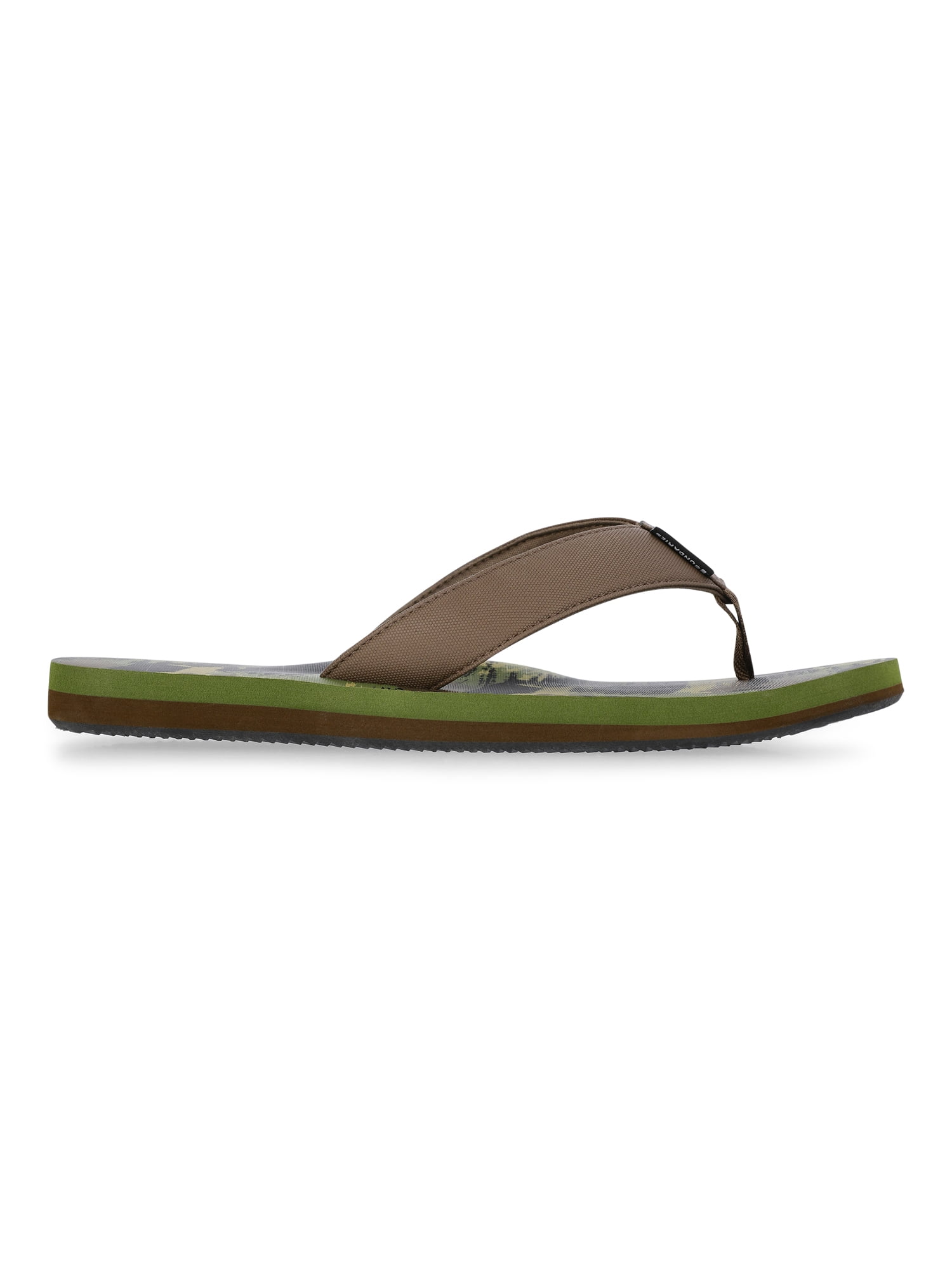 No Boundaries Men's Beach Flip Flop Sandals