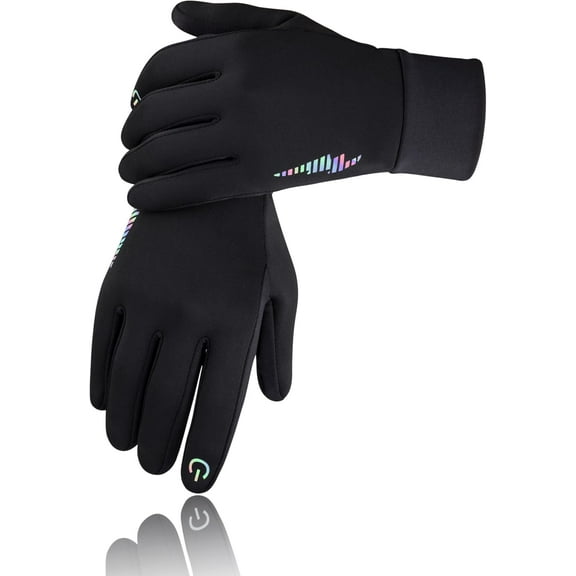 XIAOEN Kids Winter Gloves Touchscreen Warm Thermal Water-Resistant for Boy Girl Running Cycling Snow Skiing in Cold Weather
