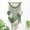 Green, White, variant on Sinkoo Macrame Wall Hanging, 29.9"x15.7" Green Brown Boho Wall Decor for Apartment Living Room BedroomTapestry, Kawaii Gothic Woven Leaves Hangings