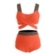 thumbnail image 5 of Trajes de baño para mujer, conjunto de traje de baño camisola sin espalda de color sólido informal y de moda para mujer, trajes de baño para mujer, trajes de baño para mujer, traje de baño para mujer,, 5 of 6