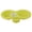 Green, variant on M Buder Pet Dog Cat Puppy Double Bowl Hanging Food and Water Feeder For Crate Cage, Small Green 9.7 inches / 24.5 cm Detachable Plastic Dishwasher Safe Round Feeding Station Bowl