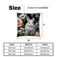 thumbnail image 5 of Animal Velvet Bed Pillow Throw Covers Pillow Inserts Throw Pillows with Unique Patterns - Set of 2, Sizes 16x16, 18x18, 20x20 Inches for Various Occasions, 5 of 6