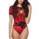 thumbnail image 1 of Fotbe Black Spider Web With Spiders Body de Mujer con Cuello Redondo y Mangas Cortas, Sin Mangas Ajustado, Suave, Cómodo y Básico-X-Large, 1 of 7