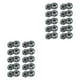 thumbnail image 3 of Qarigey Juego de 10 camisas cortavientos con cierres a presión invisibles que se mantienen elegantes y ajustados botones de presión para Type1 NO1, 3 of 6
