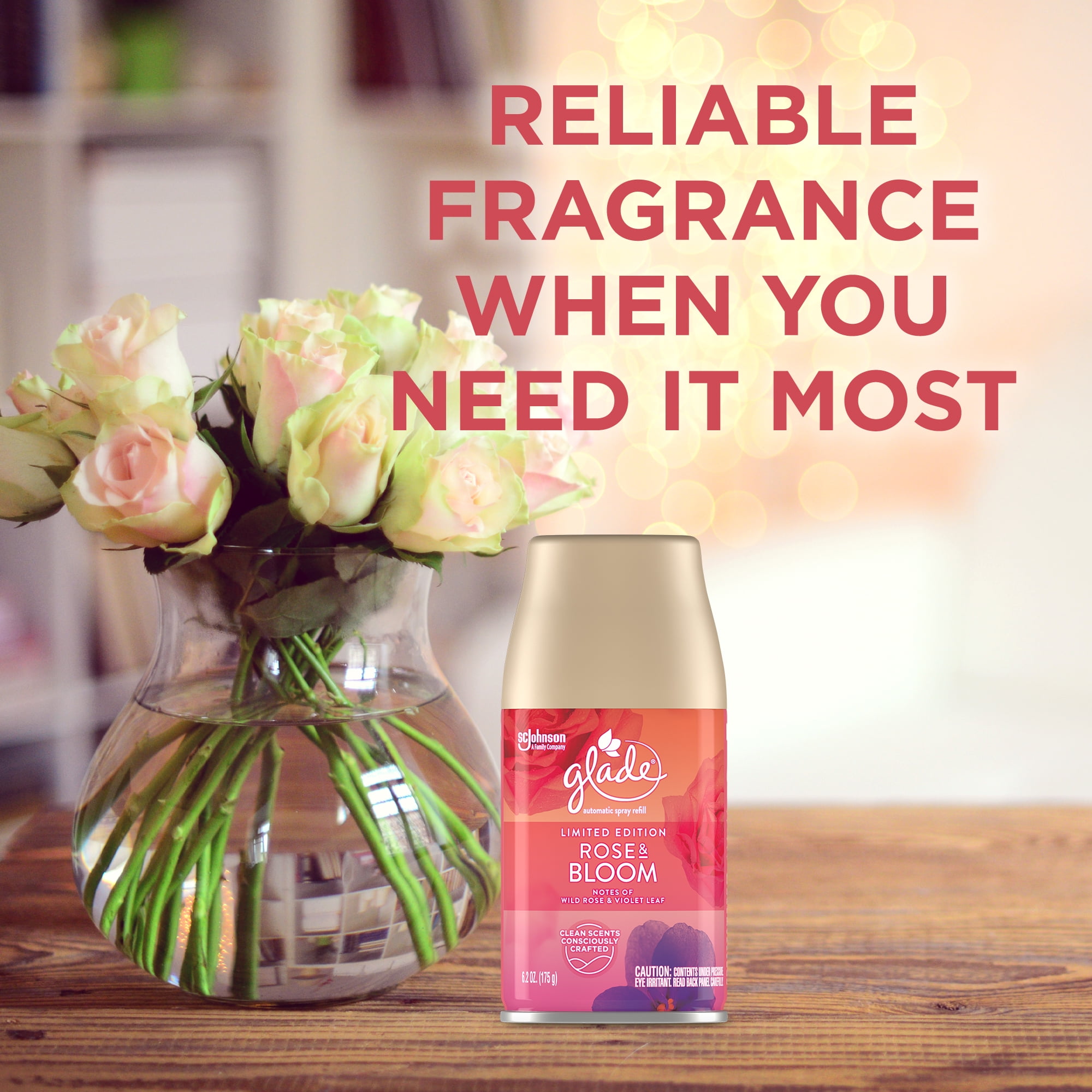 buy cheap 4 Glade (NEW) Blossom Rose Airfreashner Home iquest.co.in