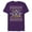 Purple, variant on X-Men Storm Holiday Sweater - Short Sleeve Blended T-Shirt for Adults - Customized-Dark Heather