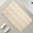 thumbnail image 6 of AZXY Bath Mats for Bathroom Floor,White Bathroom Mats,Absorbent Bathroom Rugs,Plush Washable Quick Dry Non Slip Bath Rugs Clearance, 6 of 7