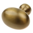 thumbnail image 3 of GlideRite 1.125 in. Classic Oval Cabinet Knobs, Satin Gold, Pack of 10, 3 of 5