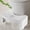 White, variant on Toilet Stool Squat for Adult, Non-Slip Simple Toilet Stool White, 7 Inch Step Assistance Step, Potty Stool Suitable for Shower, Study, Living Room(No Leather)