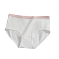thumbnail image 2 of Ultra-Soft Cotton Imitation Girls Underwear - Breathable Mid Rise Hypoallergenic Panties (3-15Y), 2 of 3
