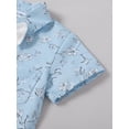 thumbnail image 5 of WISDOM Toddler Boy Clothes Formal Outfit Bowtie Dress Shirt Suspender Pants Cotton Fabric 3pcs Set, 5 of 8