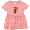 thumbnail image 3 of Inktastic Little Turkey Thanksgiving Girls Baby Dress, 3 of 5