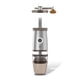 thumbnail image 1 of Yuarrent Molinillo de café portátil Manual Universal, fresadora desmontable, máquina de molienda de bebidas ajustable de 5 velocidades, para viajar Juegos de servir café y té Plata Yuarrent HA060736-01B, 1 of 6