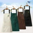 thumbnail image 4 of Apron Can Wipe Hands Kitchen Household High Value Waterproof Oil Proof Clothes, W7Z5, 4 of 7