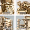 thumbnail image 2 of Marble Run 3D Wooden Puzzle Roller Coaster Mechanical Model Self Craft Deco Education Gift, 2 of 8