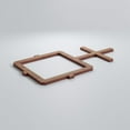thumbnail image 3 of Ekena Millwork 12 7/8"W x 7 3/8"H x 3/8"T Extra Small Carlisle Decorative Fretwork Wood Wall Panels, Walnut, 3 of 6
