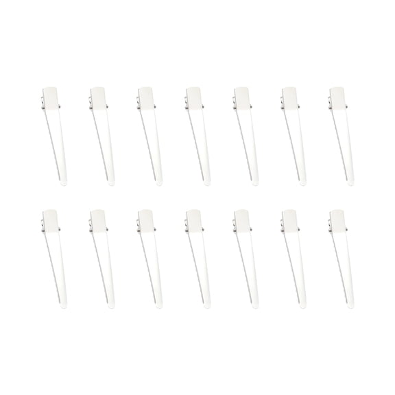 MEIBUTYUP 50pcs Snap Hair Clips for Face Washing and Hair Partitioning for Women Individual Use