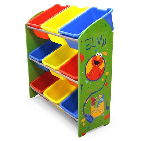 Sesame Street 9 Bin Toy Organizer