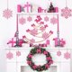 thumbnail image 5 of Nvzi 24 copos de nieve navideños de 9,9 cm, de plástico con purpurina, para decorar el árbol de Navidad (blanco), 5 of 5