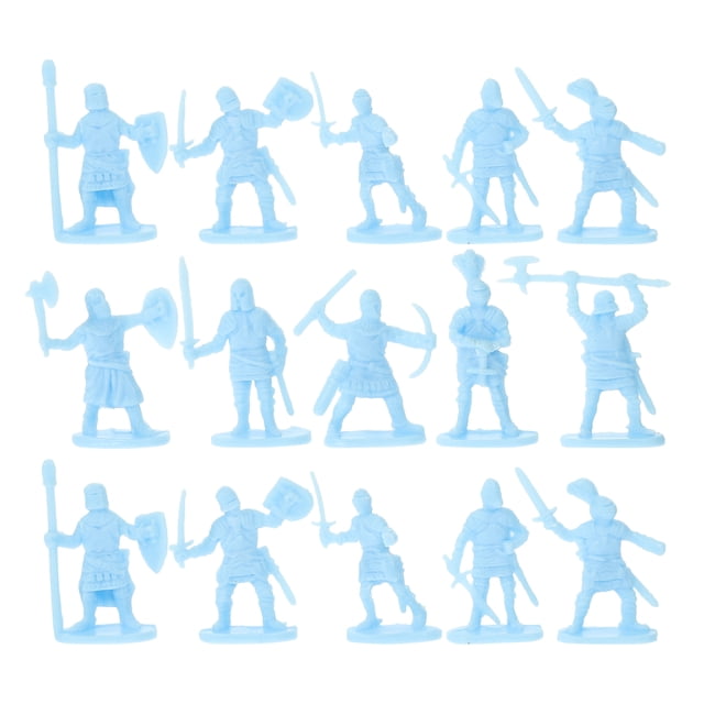 200Pcs Medieval Toy Soldier Figures Mini Action Figures Mini People Figures Mini Soldier Figurines