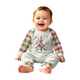 thumbnail image 4 of Lvotionpl 2026 Family Christmas Pajamas Matching Sets, Matching Family Christmas Pjs Long Sleeve Top & Pants Set Matching Holiday Family Pajama Xmas Sets, 4 of 5