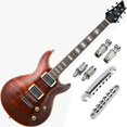 thumbnail image 3 of Juego de puente de cola Tune-o-Matic para guitarra eléctrica con accesorios de montaje de pernos aptos para piezas de repuesto Epiphone Les Paul, 3 of 4