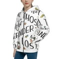 thumbnail image 2 of Naloa Not All Those Who Wander Are Lost 3 Teenage Zipper Hoodie, Long Sleeve Zip Up Hoodies Casual Jackets Tops for 7-12 Years-Small, 2 of 6