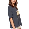 thumbnail image 2 of Rvca T-Shirt en Coton Mascotte Juniors, Fusain/XS, 2 of 5