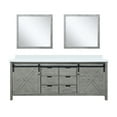 thumbnail image 2 of Double Bath Vanity Ash Grey 86.01 In. W - Cultured Marble Countertop, Mirrors, And Spacious Storage Options 84 Drawer Units, 2 of 3