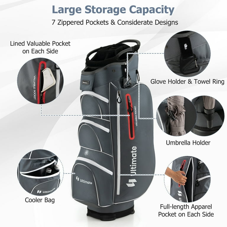 Lightweight golf cart online bags