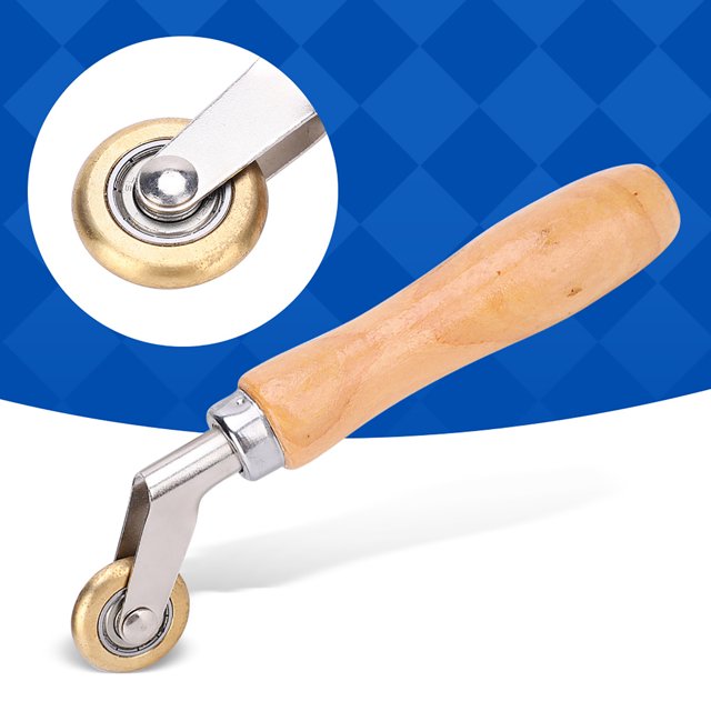 Eujgoov Welding Handheld Roller Wallpaper Seam Roller Roofing Tool PVC Membrane Material Press Wheel