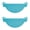 Blue, variant on 2 Pack Pot Strainer for Pots and Pans, PP Plastic Kitchen Drainer for Pasta, Vegetables and Fruits