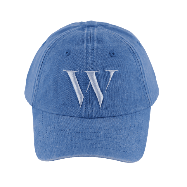 Gorra para Mujer Original con Iniciales LuckyLy, Ajustable y Moderna, Letras A-Z azul Unitalla - Ajustable