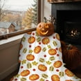 thumbnail image 4 of Soft Fall Pumpkin Throw Blanket with Maples,Cozy Flannel Fleece Luxury Decoration Blanket for Bed,Sofa and Couch Fall Decorations for Home 50X60 Inches, 4 of 9