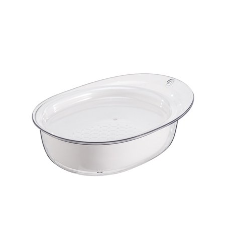 

UDIYO Washing Strainer Bowl 3Pcs/Set Washing Strainer Bowl Three Layers Minimalist PP Rice Washing Colander for Home