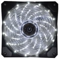thumbnail image 1 of Ventiladores con cubierta LED ultra silenciosos Moda Iluminar LED Refrigeración Anti-vibración PC Computadora Disipador de calor Ventilador Juegos de teclado y mouse para computadora blanco, 1 of 1