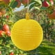 thumbnail image 1 of Cattador de frutas de bola de bolas de mosca 8 cm pegajoso para atrapar insectos de frutas amarillas, 1 of 4